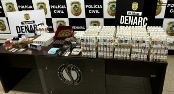 Polícia Civil apreende supermaconha e anabolizantes avaliados em meio milhão de reais